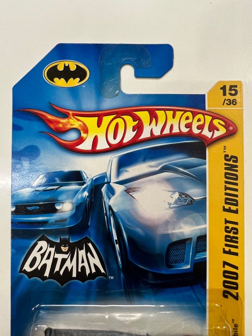 Hot wheels batman 2007 first edition outlet