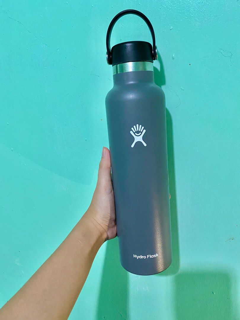 Hydro Flask 24 Oz Stone Standard Mouth Insulated Water Bottle S24SX010