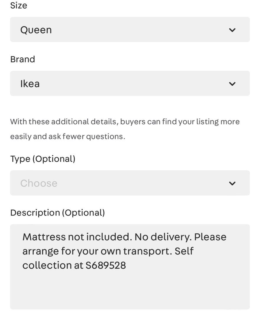 IKEA Queen Size Storage Bed Frame, Furniture & Home Living, Furniture