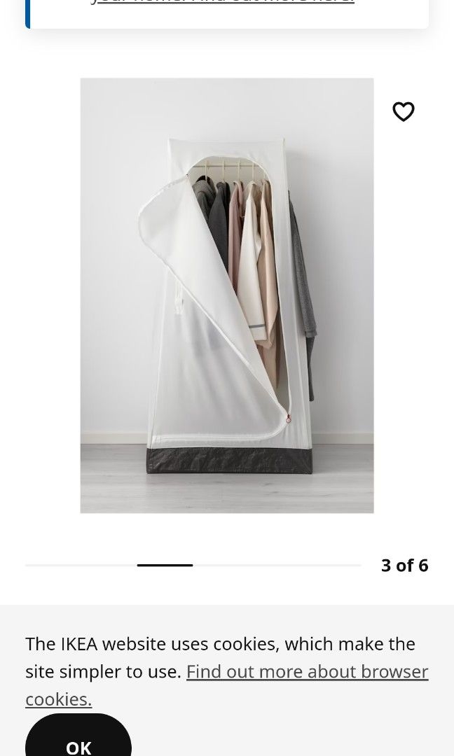 Vuku online wardrobe ikea