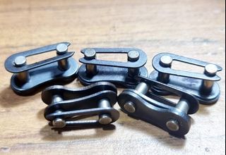 <In Stock> Chain Link 3 Piece Set Heavy Duty Clip Type 1/2" 1/8" Ebike E Bike PAB Blue Tag Orange Tag