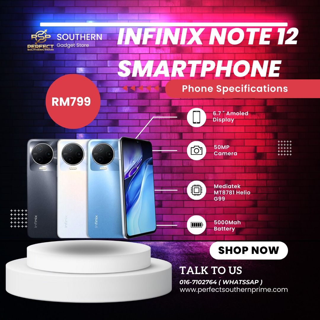 Infinix Note 12 - Full phone specifications