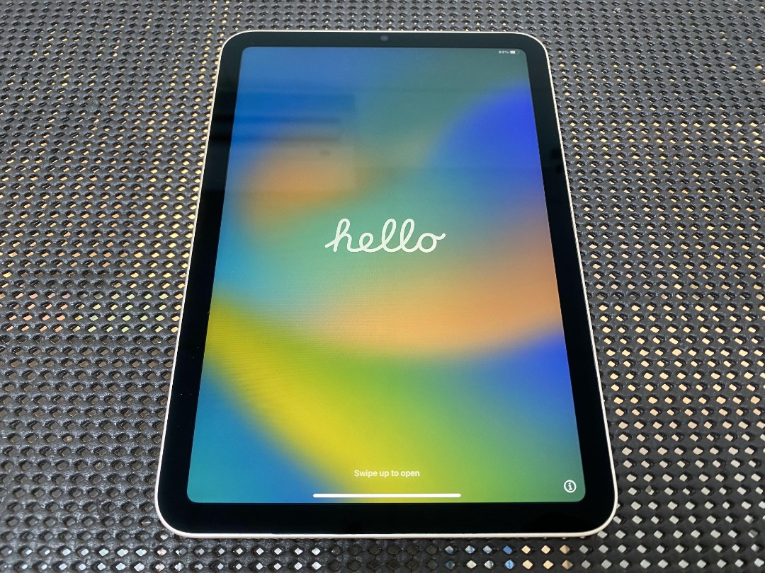 售iPad mini 6 8.3吋64G WiFi 星光色全新整新機盒裝台灣公司貨保固到