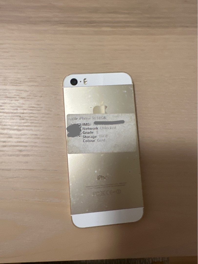 iPhone 5s 16gb 金色性能良好, 手提電話, 手機, iPhone, iPhone 其他