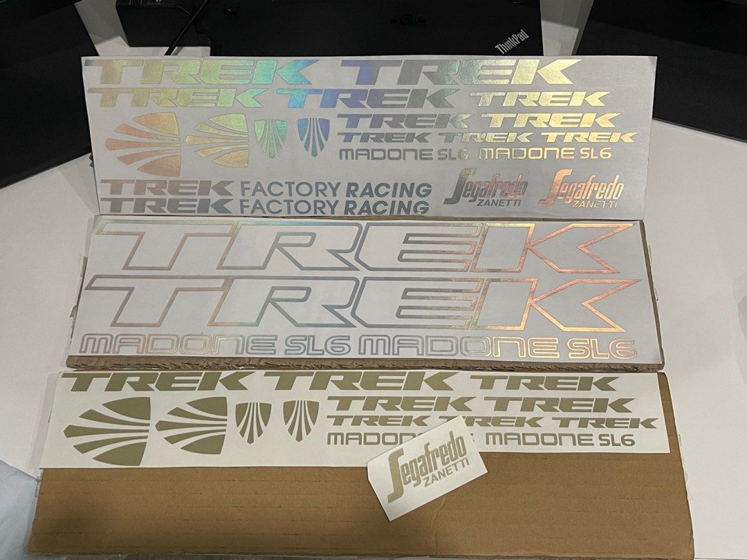 Trek madone decals top