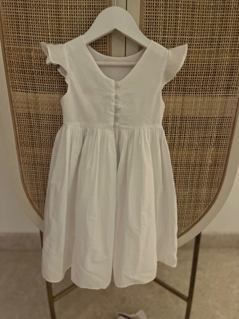 Jacadi white dress hot sale
