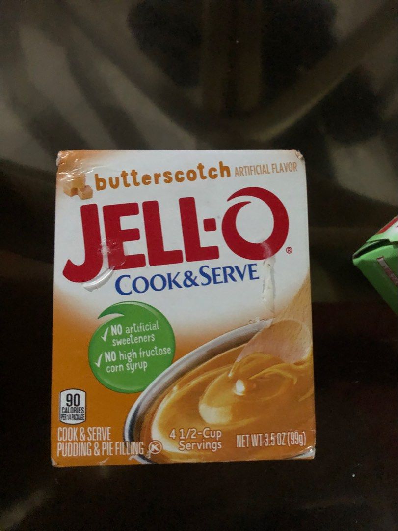 JellO Pistachio Pudding &Pie Filling Mix 3.4oz, Food & Drinks, Other