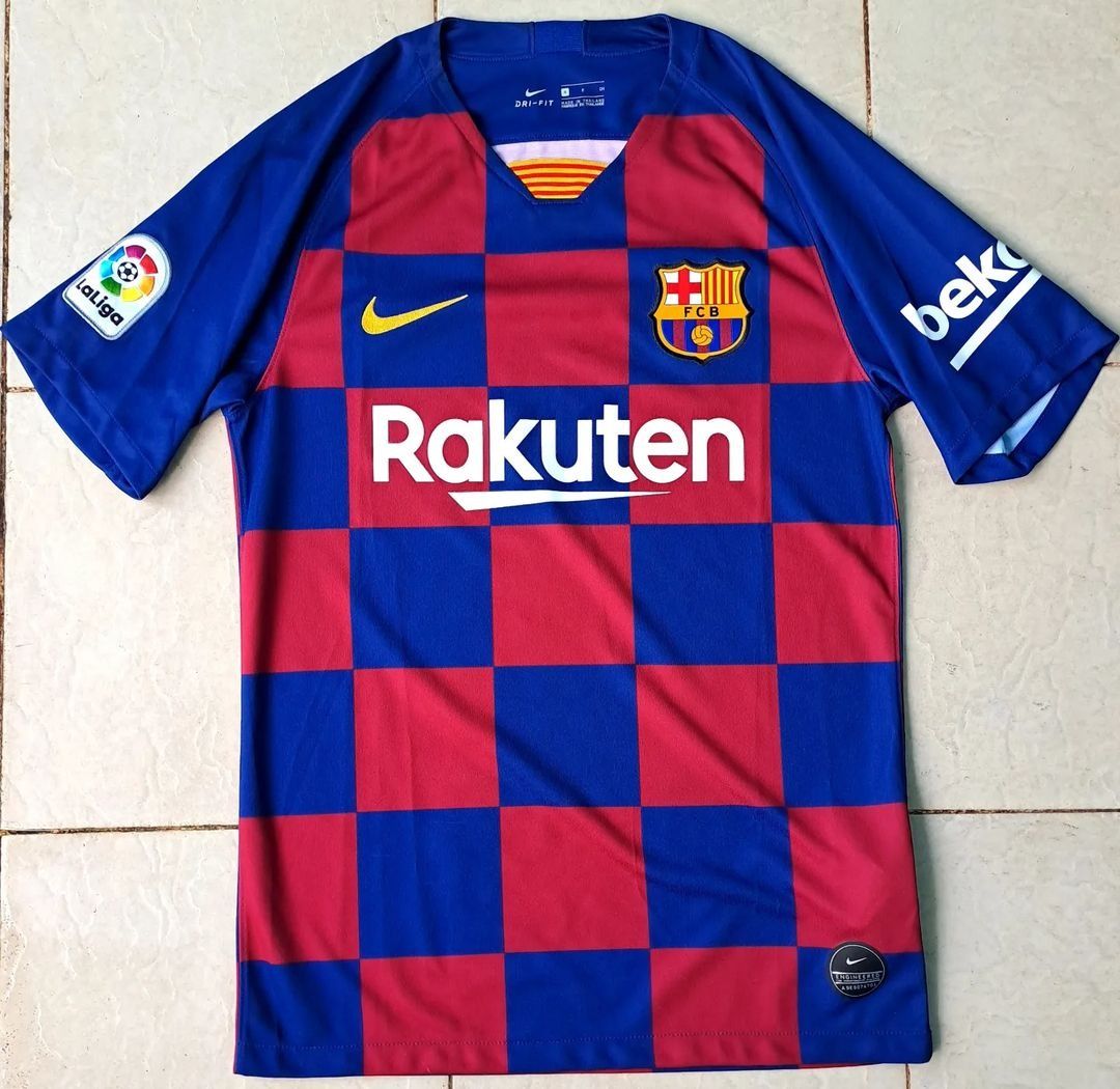 Jersey Lionel Messi FC Barcelona Home 2019/2020 on Carousell