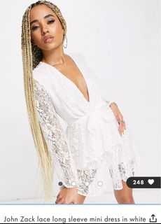 John Zack Short Flower Dress from ASOS