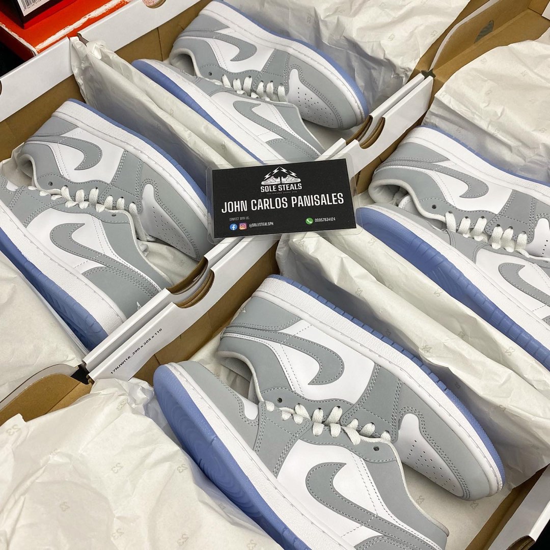 womens wolf grey low