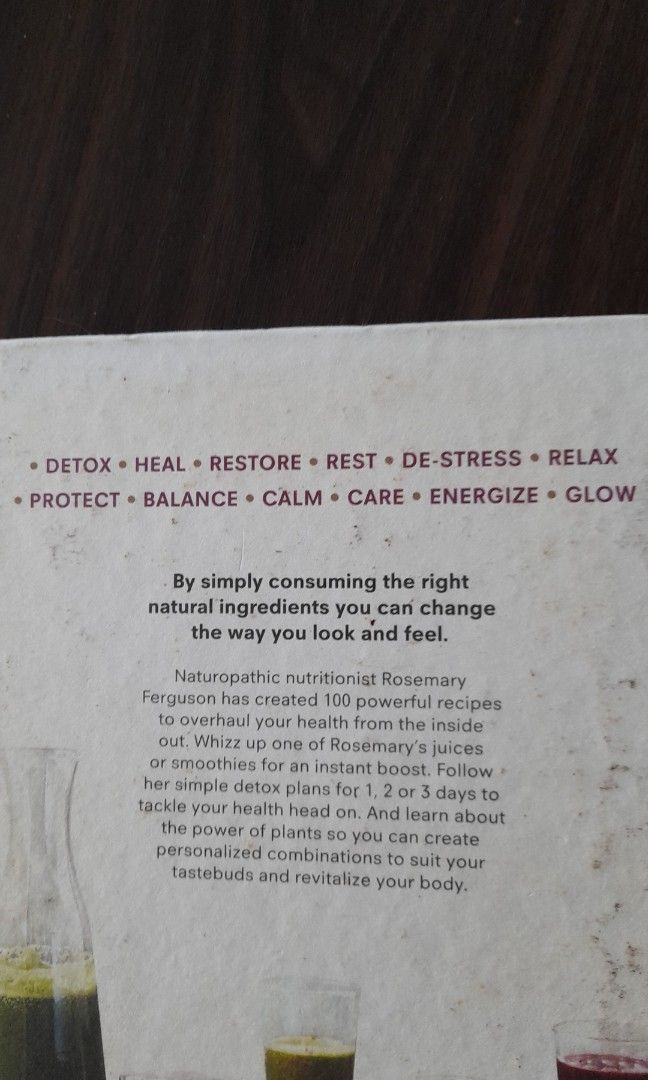 Juice by Rosemary Ferguson, Hobbies & Toys, Books & Magazines