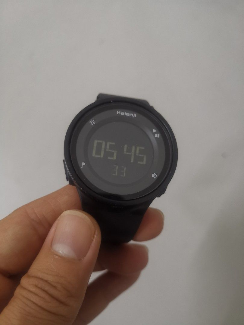 Original Kalenji Atw100 Running Stopwatch - Black India | Ubuy