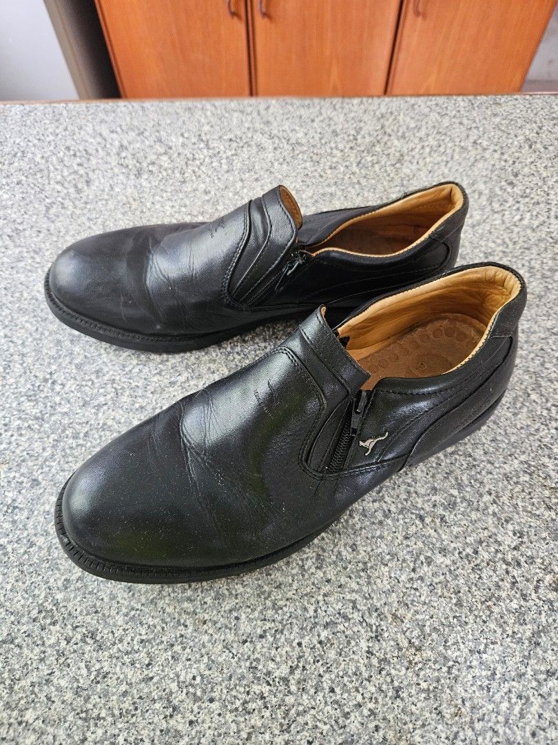 Kangaroo leather shoes for mens best sale