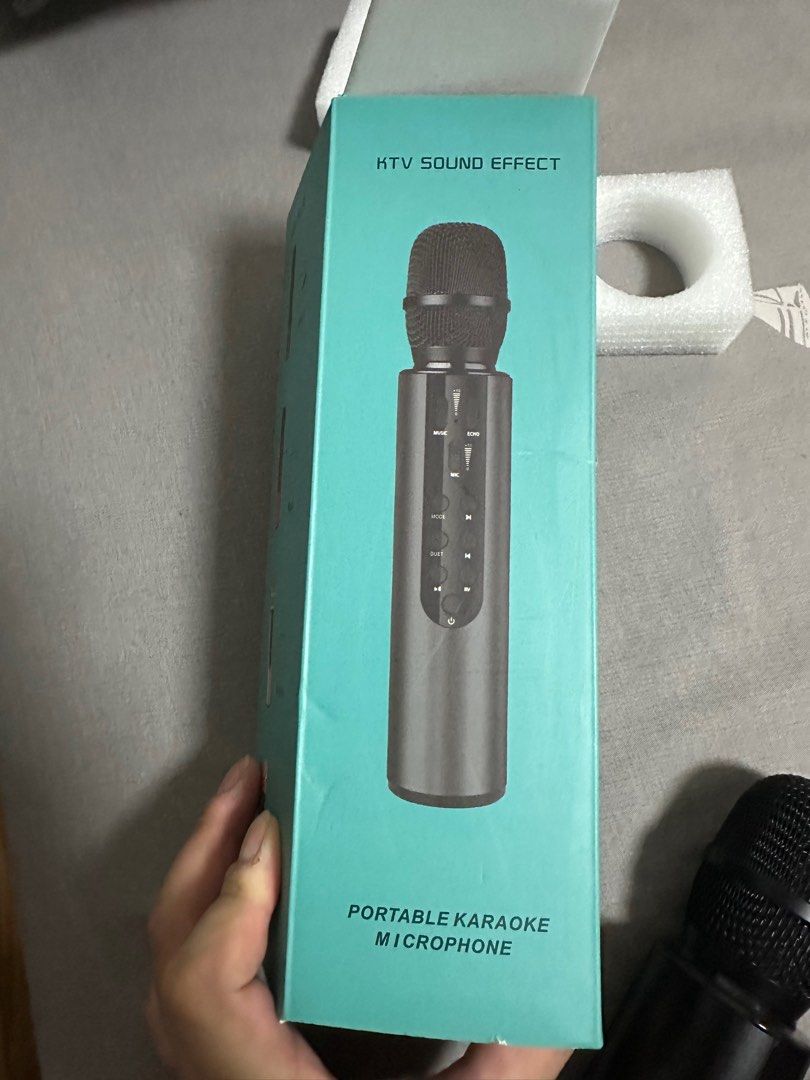 Karaoke Microphone, Audio, Microphones on Carousell