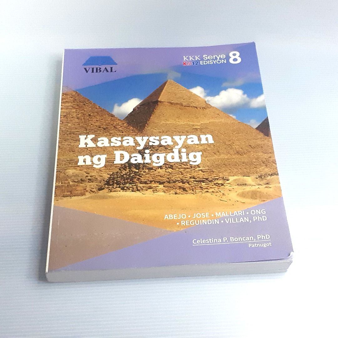 Kasaysayan Ng Daigdig 8 By Vibal Hobbies And Toys Books And Magazines Textbooks On Carousell 7932