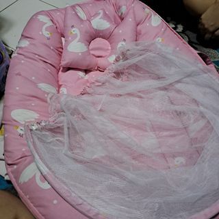 Kasur bayi plus kelambu