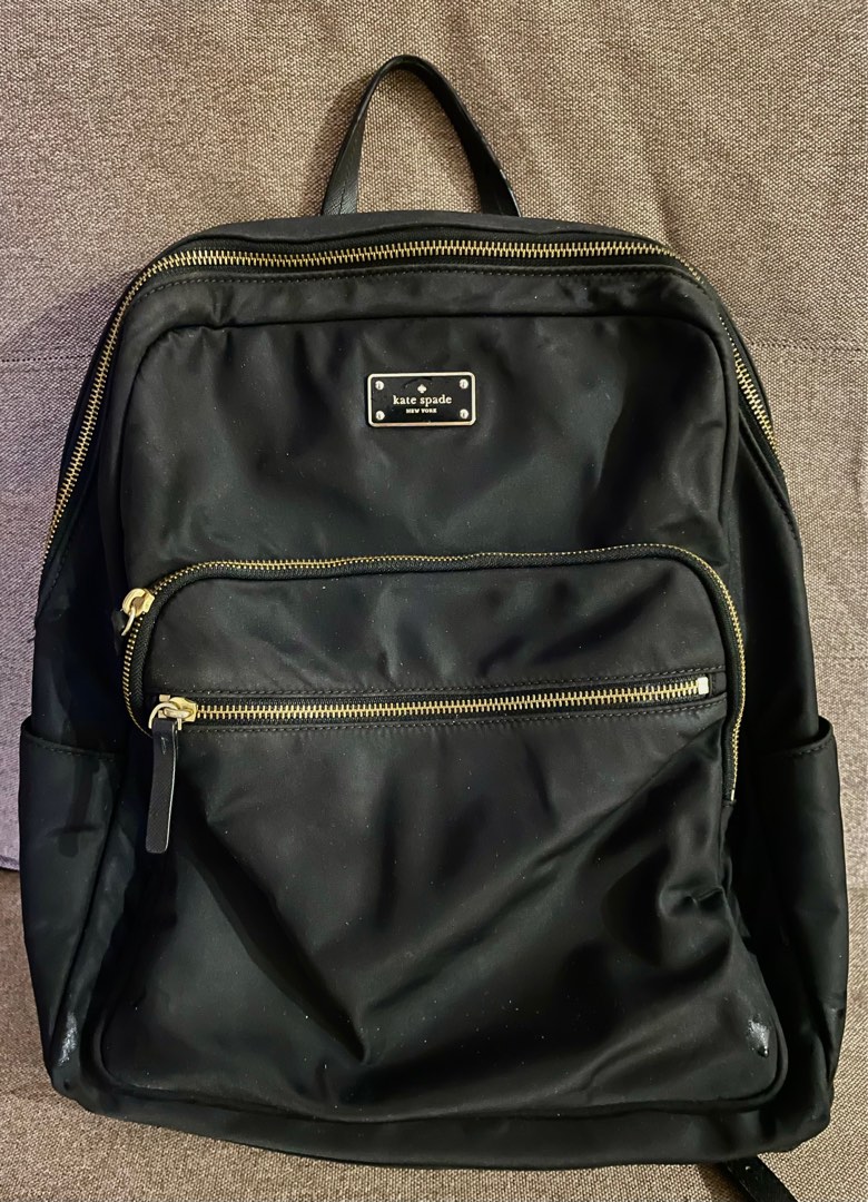 Kate Spade Nylon Backpack Black 2015 Luxury Bags Wallets on