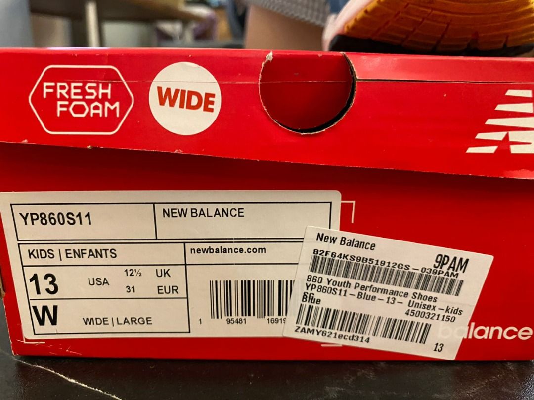 Kids New Balance Fresh Form 860 Unisex Babies Kids Babies
