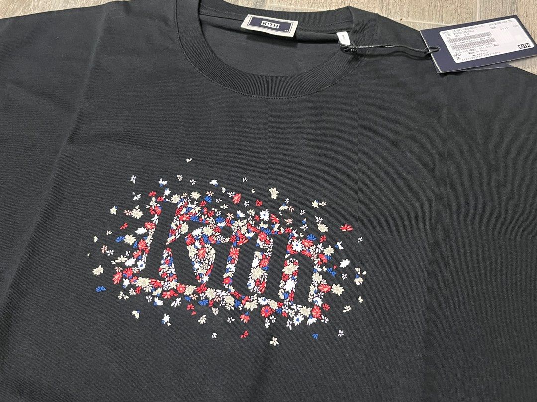 KITH Meadow Serif Tee, 男裝, 上身及套裝, T-shirt、恤衫、有領