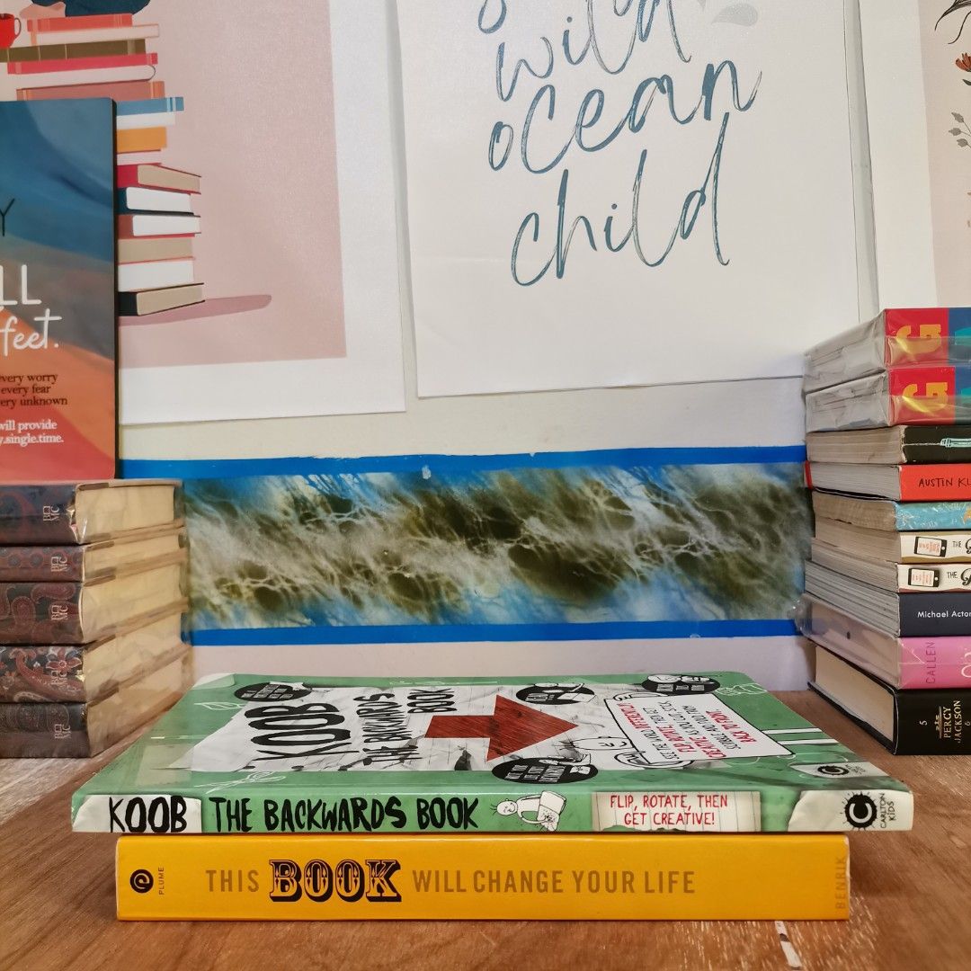 Koob: The Backwards Book by Anna Brett [authentic], Hobbies & Toys ...