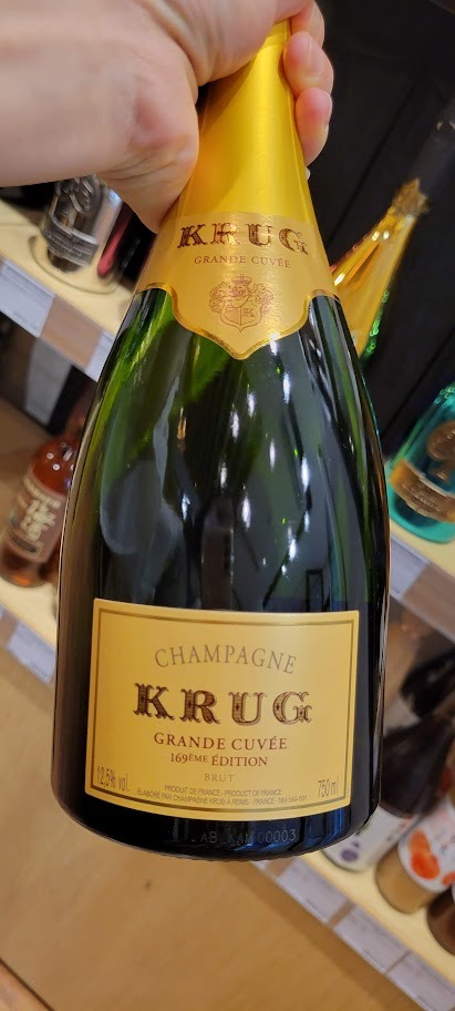 Krug Grande Cuvee 庫克香檳169 Champagne, Brut 171 France, 酒精飲料- 嘢食& eme Carousell 嘢飲, 169 750ml 香檳界的勞斯萊斯禮盒版, Edition