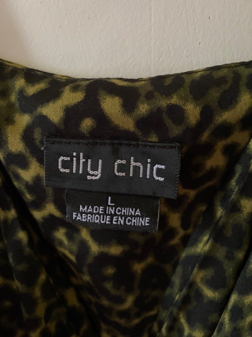 City chic store leopard dress