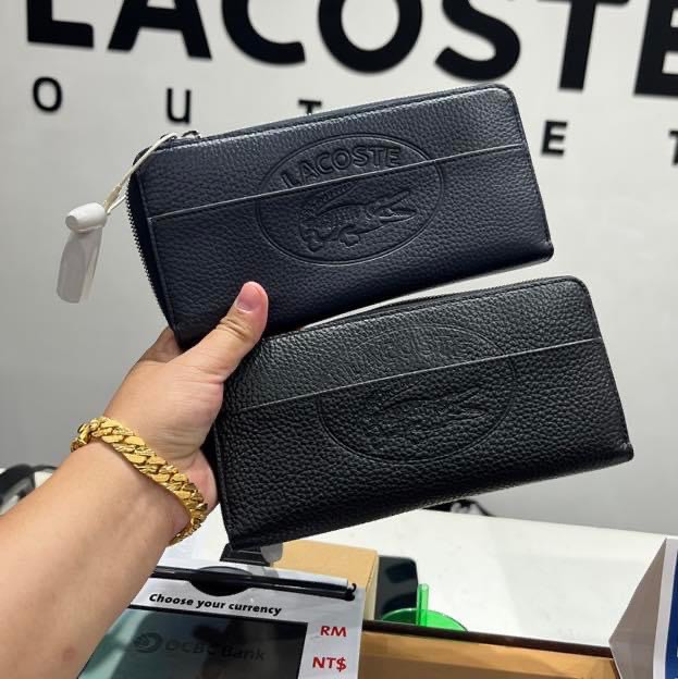 LACOSTE CHANTACO PIQUE LEATHER WALLET, Men's Fashion, Watches &  Accessories, Wallets & Card Holders on Carousell