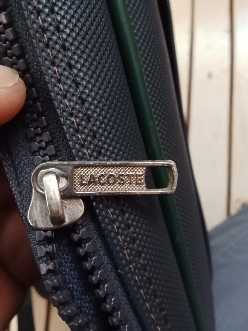 How to spot a top fake lacoste bag