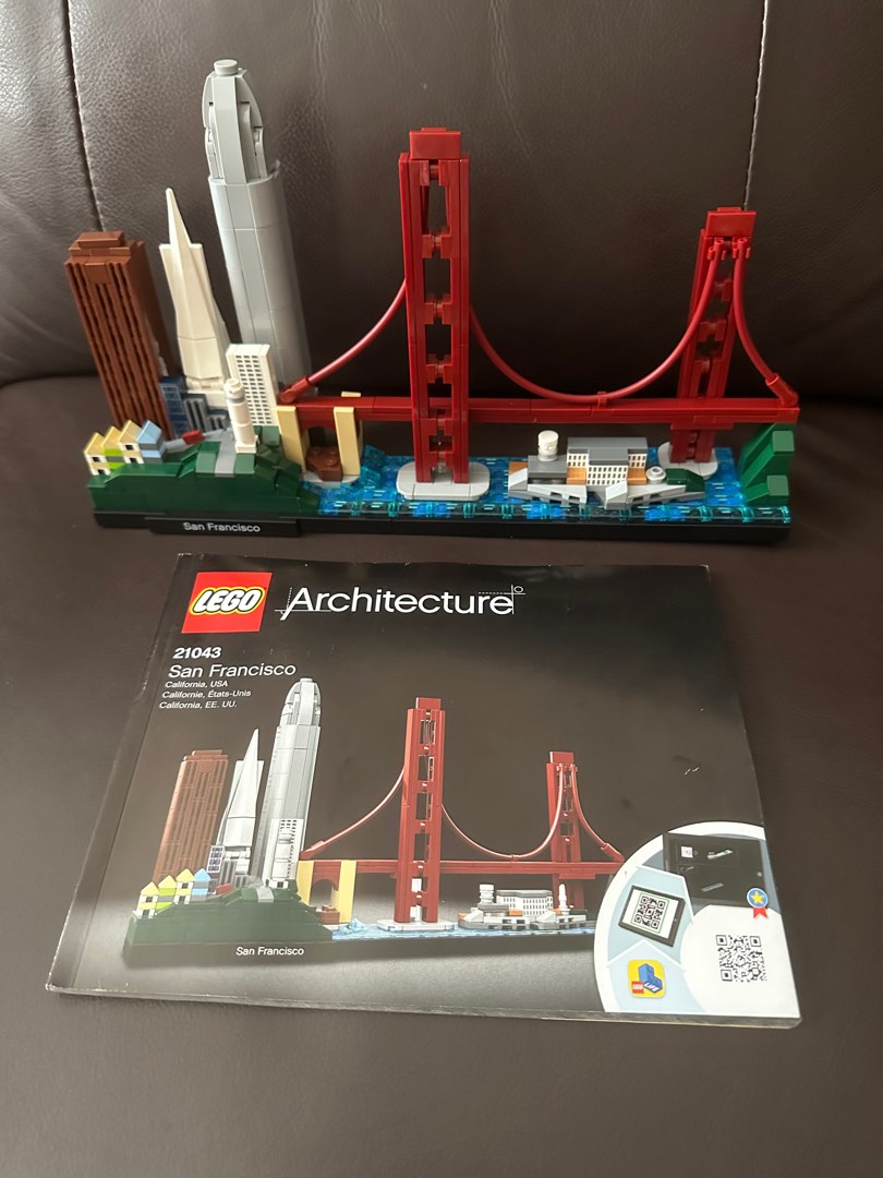 Lego 21043 Architecture San Francisco, 興趣及遊戲, 玩具& 遊戲類