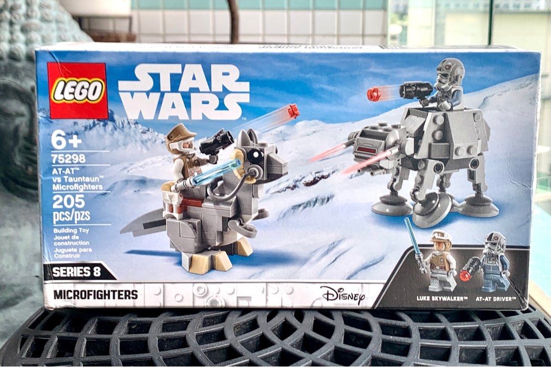 LEGO 75298 STAR WARS MICROFIGHTERS AT AT VS TAUNTAUN M KATI DETAILS IN DESCRIPTION Hobbies Toys Toys Games on Carousell