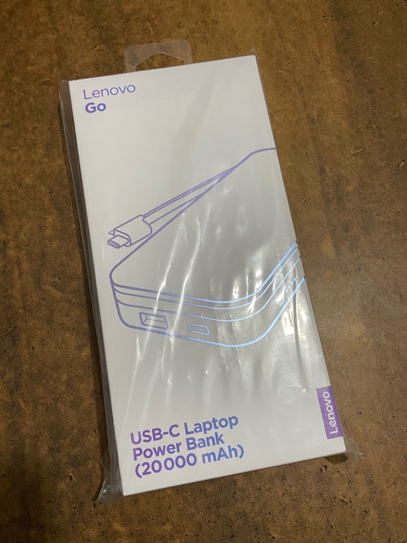 Lenovo Go USBC Laptop Power Bank (20000 mAh), Mobile Phones & Gadgets