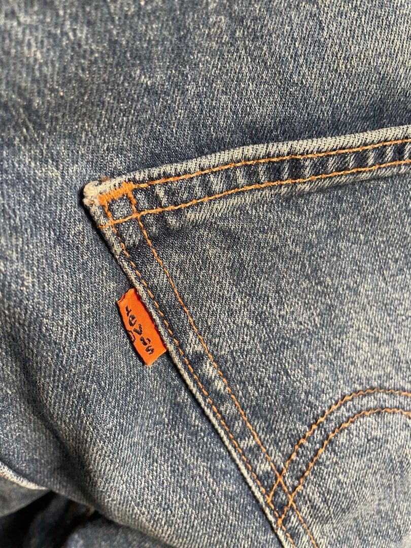 Levis 510 orange tab top