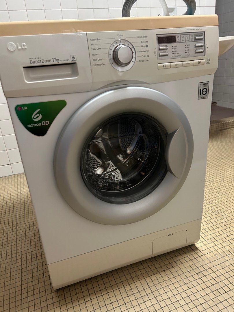 Lg Inverter Direct Drive 7 Kg Bedienungsanleitung LG Inverter Direct Drive 7kg Washing Machine, TV & Home Appliances