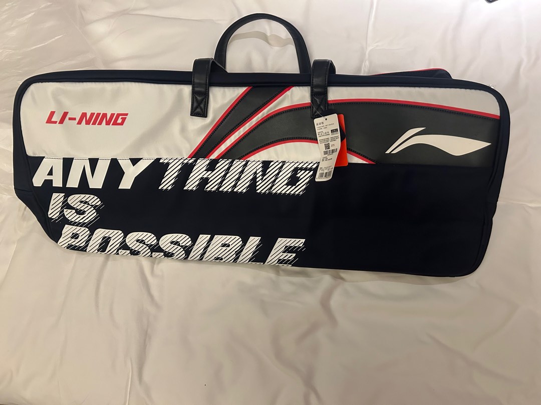 Li Ning Boston badminton Bag Sports Equipment Sports Games Racket