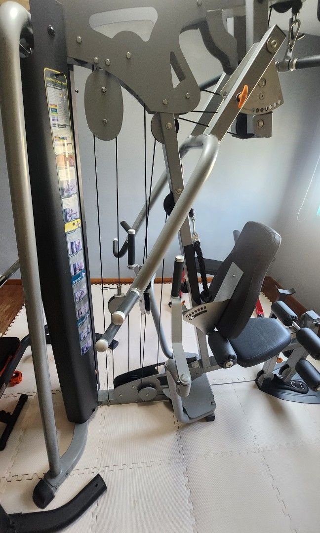 G4 home gym with leg 2025 press