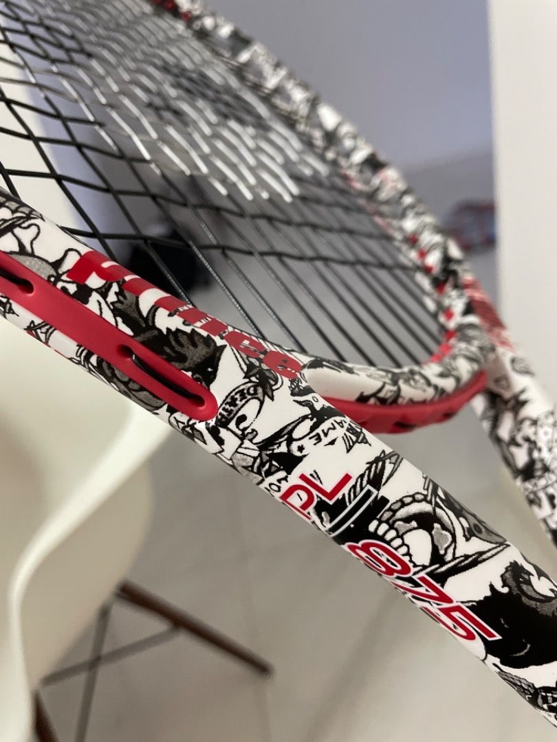 Limited Edition Prince by Hydrogen O3 Tour 100 Tattoo tennis racquet
