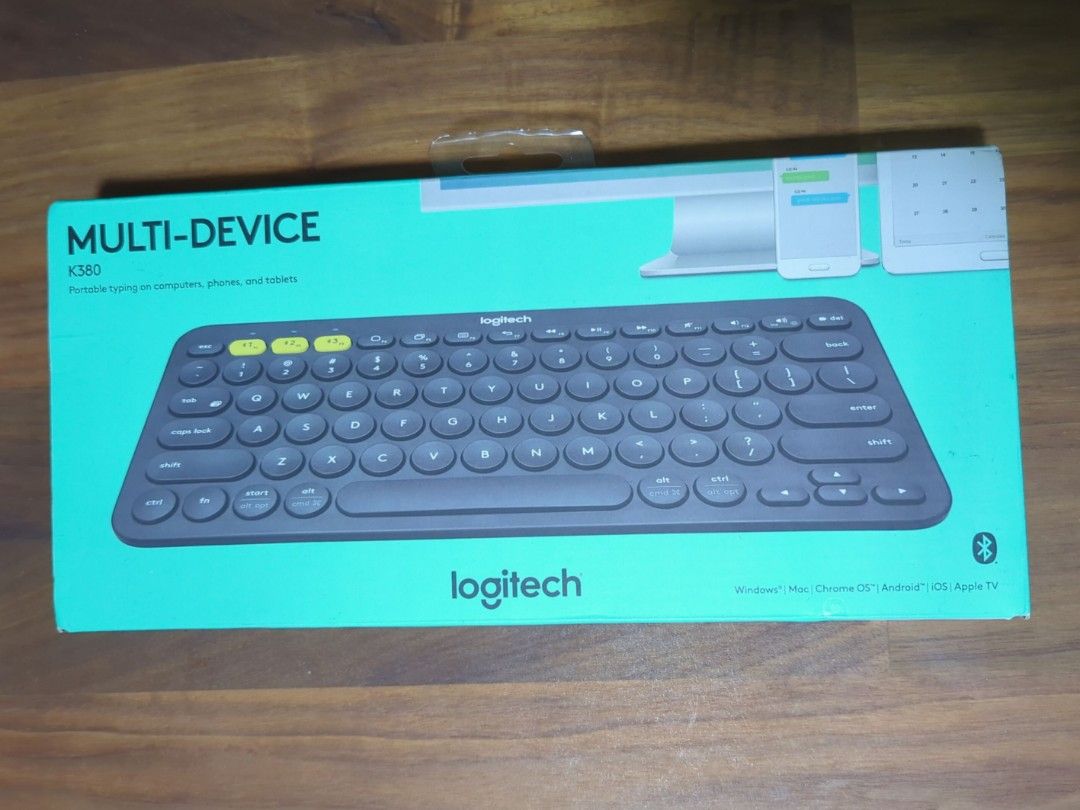Logitech K380 Bluetooth Keyboard, Computers & Tech, Parts & Accessories
