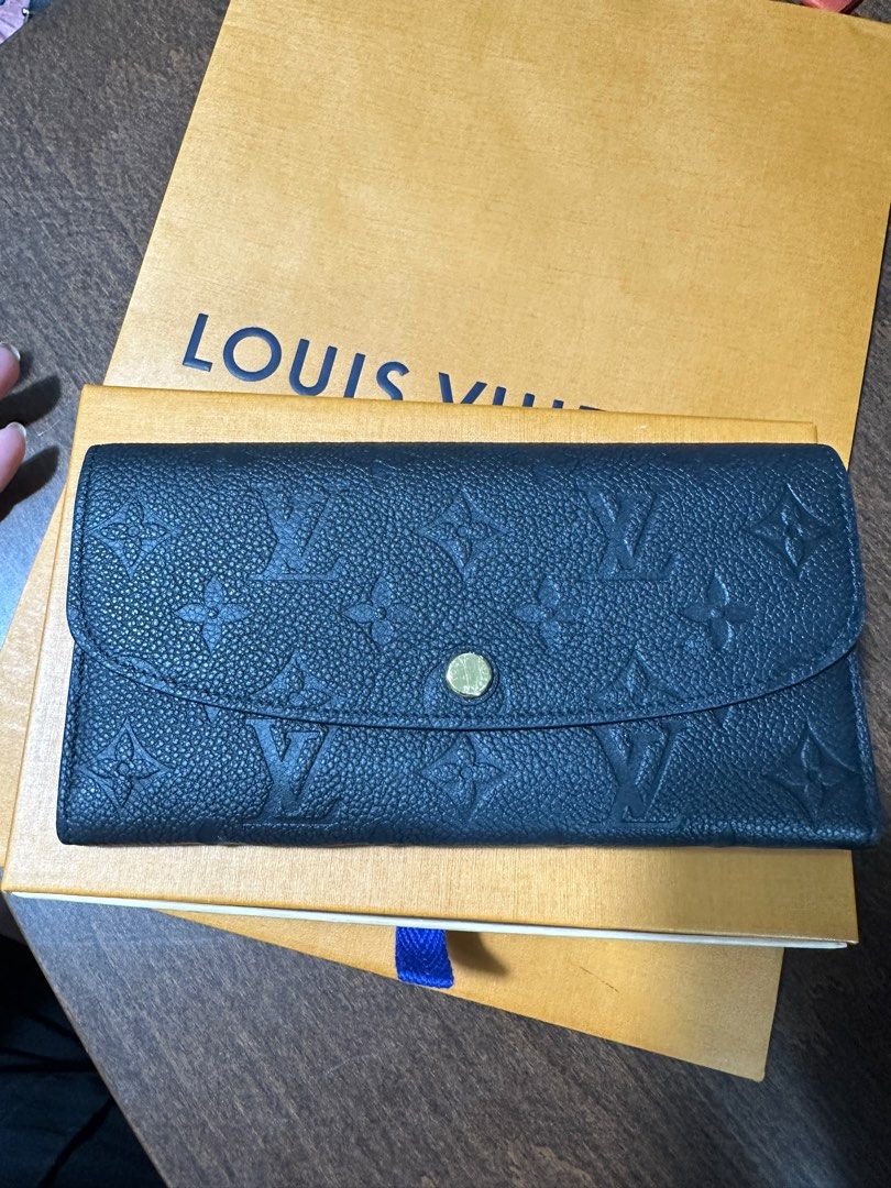 Preloved Louis Vuitton Monogram Empreinte Emilie Wallet CA0261