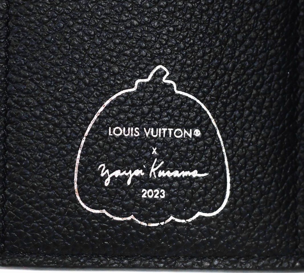 NEW Louis Vuitton x Yayoi Kusama Portefeuil Victorine genuine wallet from  Japan