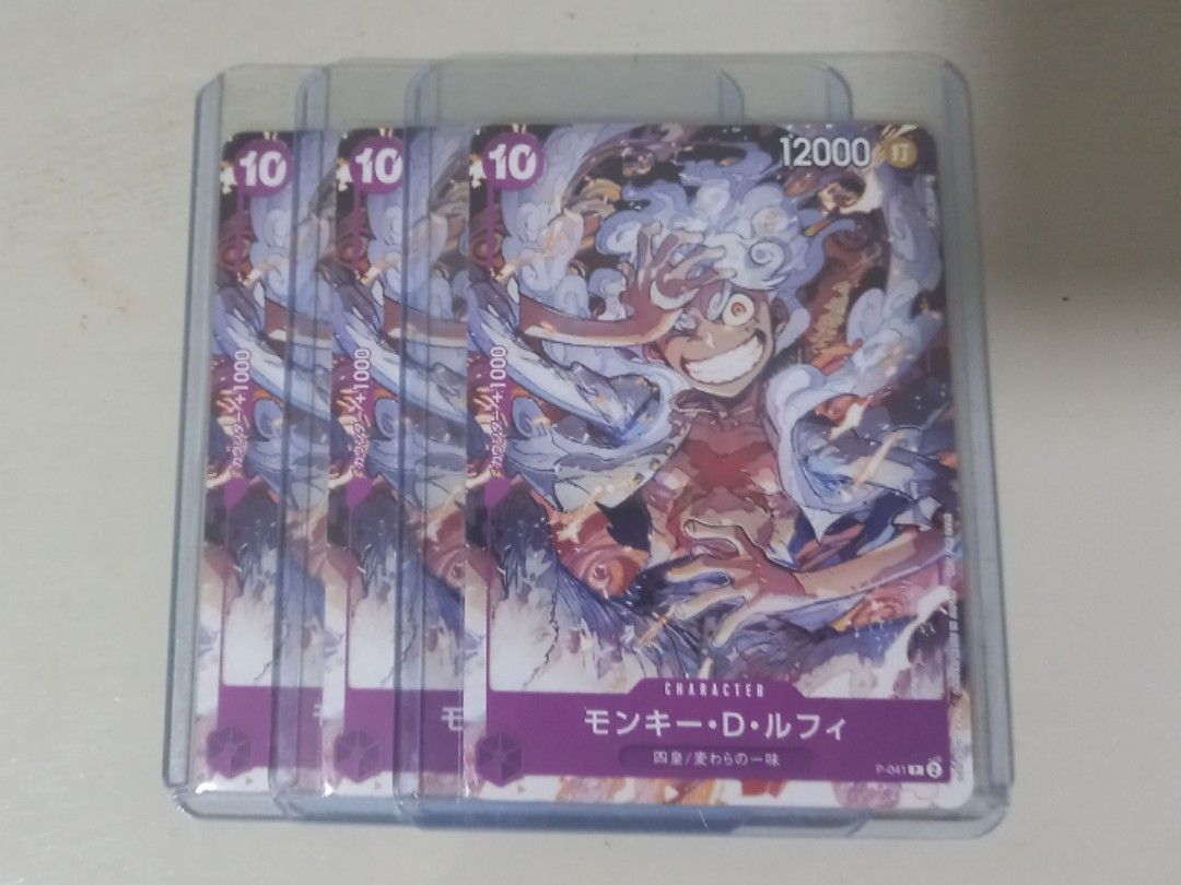 gear 5 luffy one piece card game Luffy Gear 5 Manga Limited Edition One Piece Card Credit Card Skin