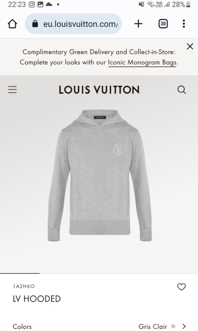 Louis vuitton sweater monogram, Luxury, Apparel on Carousell
