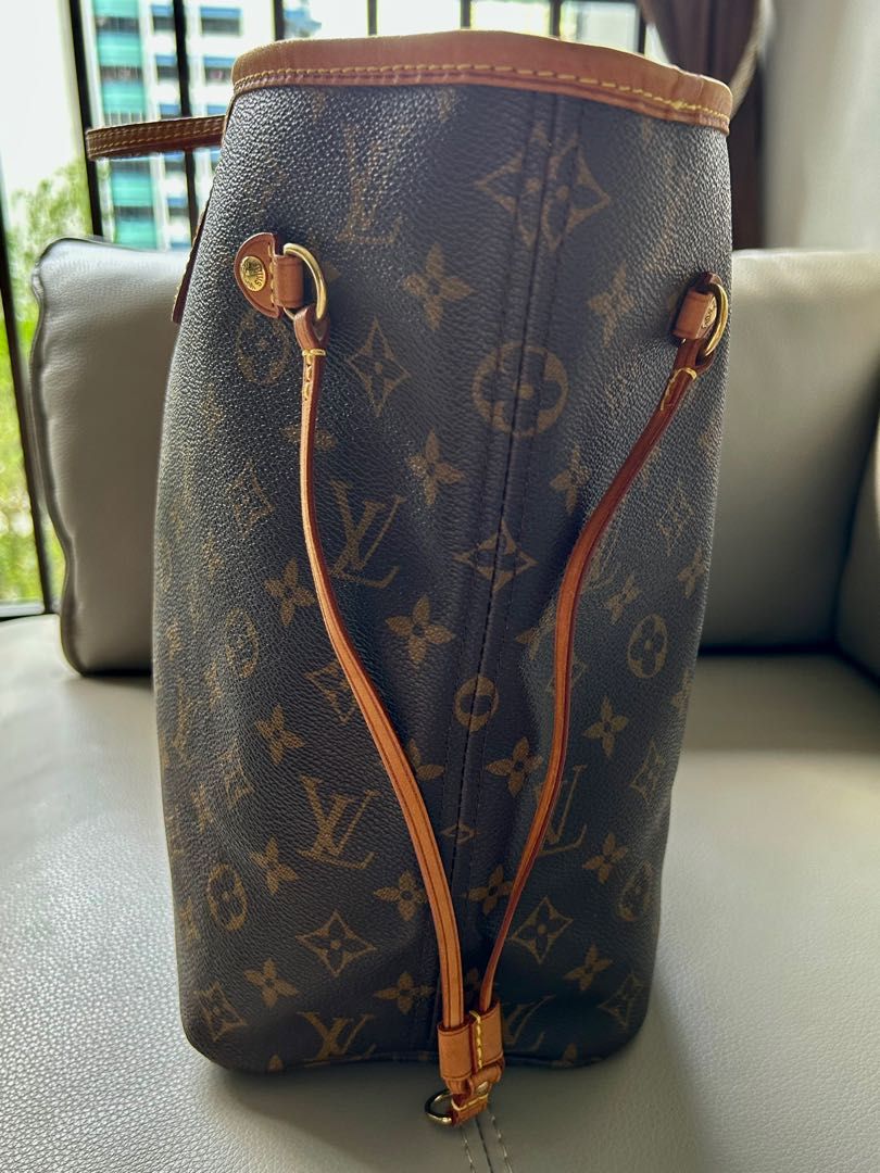 Patina LV Neverfull MM size, Luxury, Bags & Wallets on Carousell