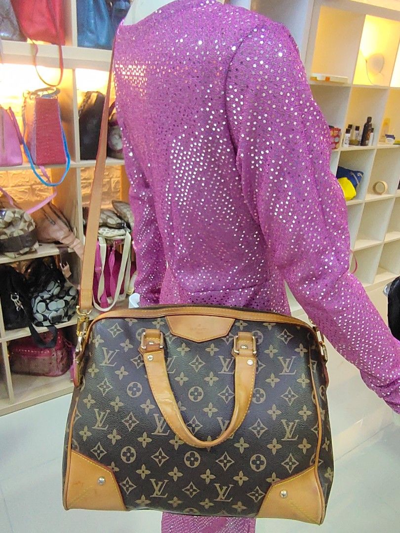 Louis Vuitton Retiro Monogram Two Way Bag, Luxury, Bags & Wallets