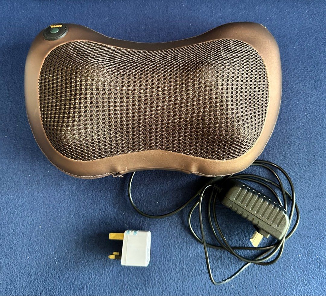 Massage pillow for neck, Health & Nutrition, Massage Devices on Carousell