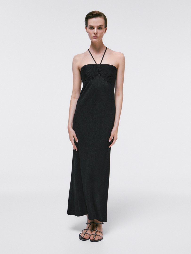 massimo dutti black knit dress Massimo Dutti Black Knit Dress : / : : 3.700 . Massimo Dutti . , , . ,