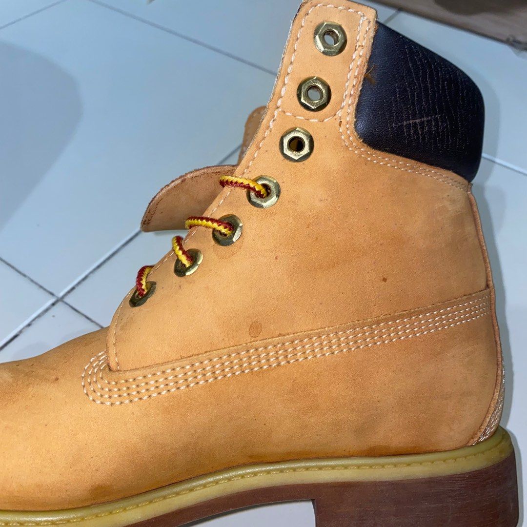 Men s Timberland Waterproof Boot in Wheat Nubuck Men s Fashion