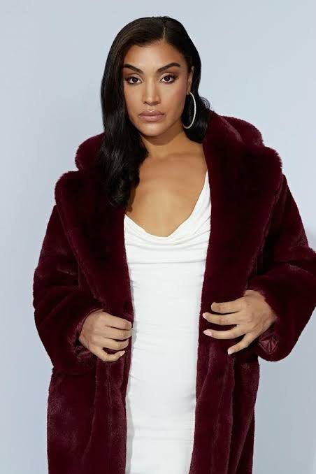 Meshki faux fur coat store