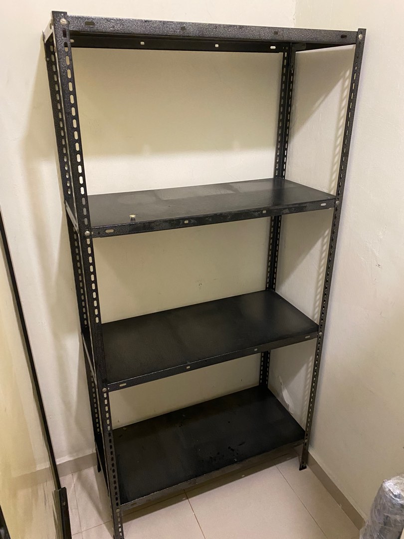 Metal Shelving Unit 4 tier, Furniture & Home Living, Furniture, Shelves