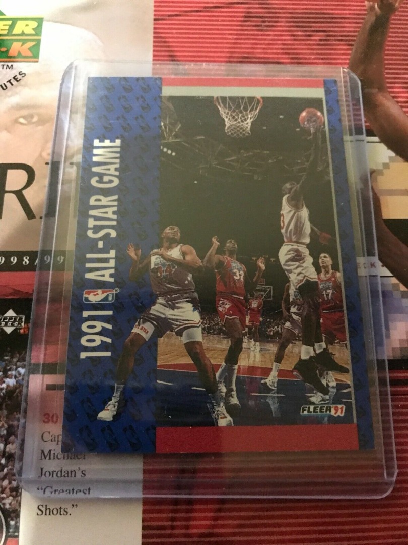 Michael Jordan 238 1991 ALL STAR GAME 1991 FLEER Hobbies Toys