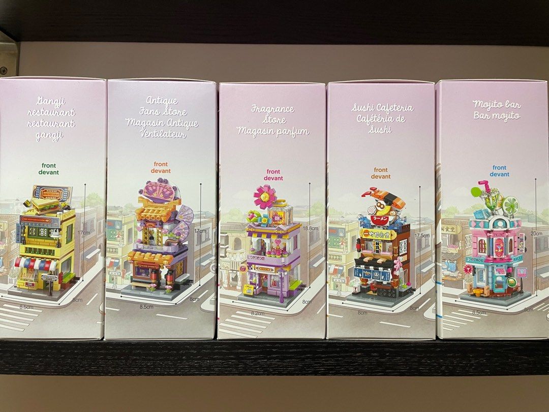 [MINISO] Streetscape Building Blocks (Fragrance Store), Hobbies & Toys ...